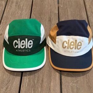 Pair of CIELE Athletics Cool Wick Hats 58 cm Like New